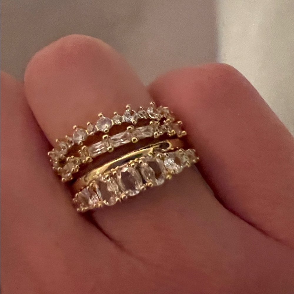 Size 5 Ring stack - Picture 2 of 2
